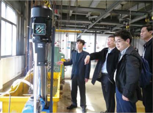 上自仪公司自仪七厂首台华龙一号机组项目启动 中核总领导专家一行莅临检查指导