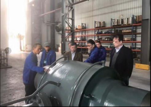 上海自仪董事长张科考察电气阀门公司和公司销售部,要求— 牢抓契机寻增长拓展业务为发展