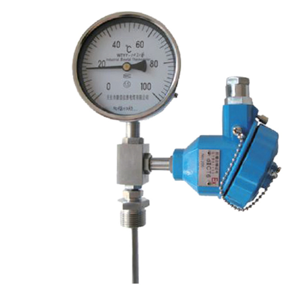 带热电偶（阻）双金属温度计