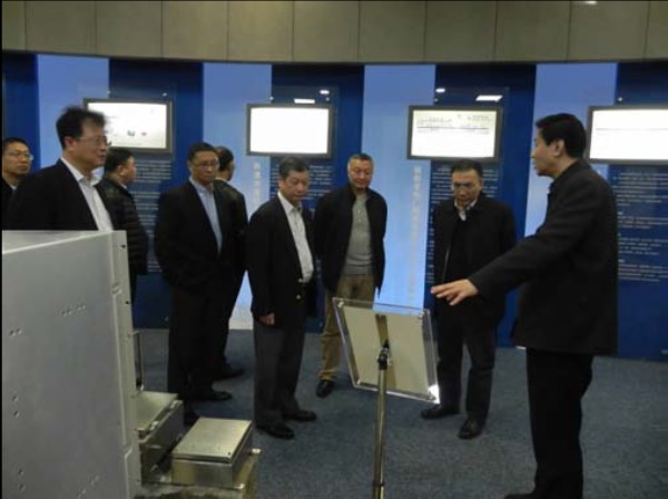 上海电器科学研究所(集团)有限公司领导一行莅临本公司交流—— 组合优势借鉴经验共谋发展